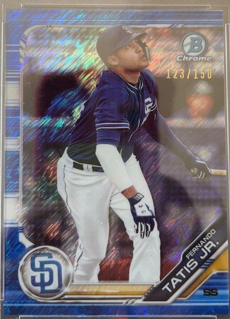 Fernando Tatis Jr. [Blue Shimmer Refractor] #BCP-25