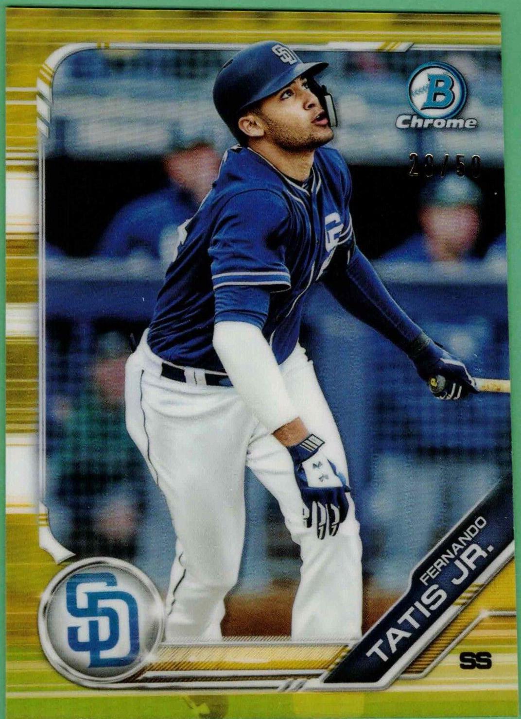 Fernando Tatis Jr. [Gold Refractor] #BCP-25
