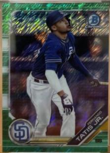 Fernando Tatis Jr. [Green Shimmer Refractor] #BCP-25