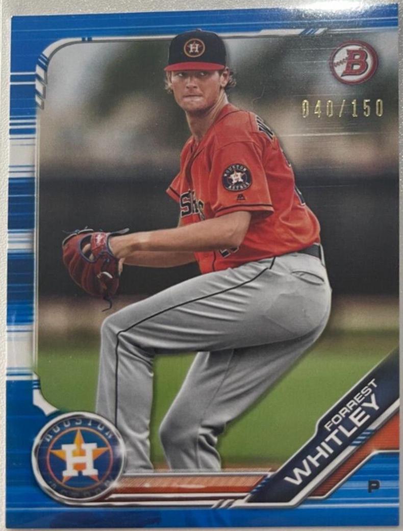 Forrest Whitley [Blue Refractor] #BCP-52