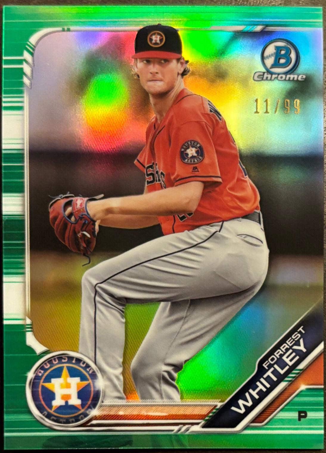 Forrest Whitley [Green Refractor] #BCP-52