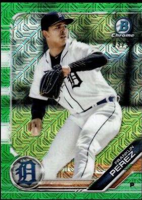 Franklin Perez [Green Shimmer Refractor] #BCP-56