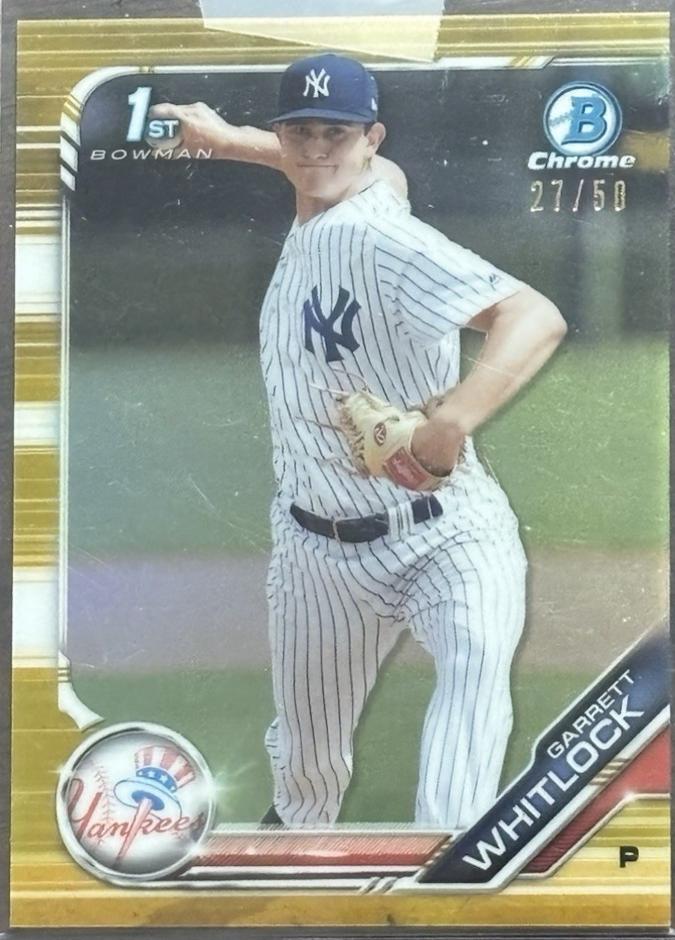 Garrett Whitlock [Gold Refractor] #BCP-222