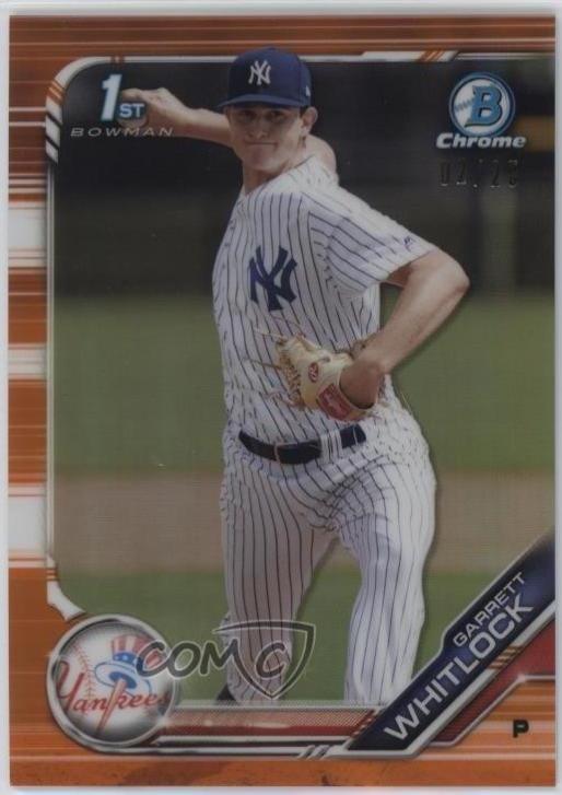 Garrett Whitlock [Orange Refractor] #BCP-222