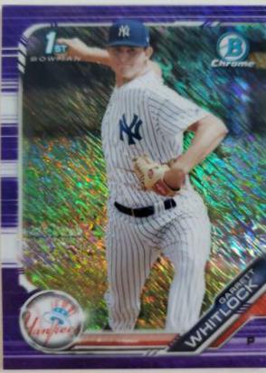 Garrett Whitlock [Purple Refractor] #BCP-222