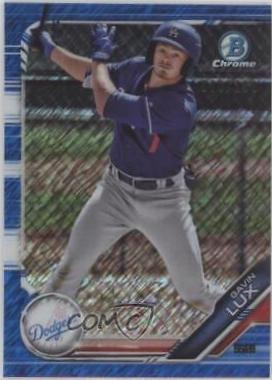 Gavin Lux [Blue Shimmer Refractor] #BCP-130