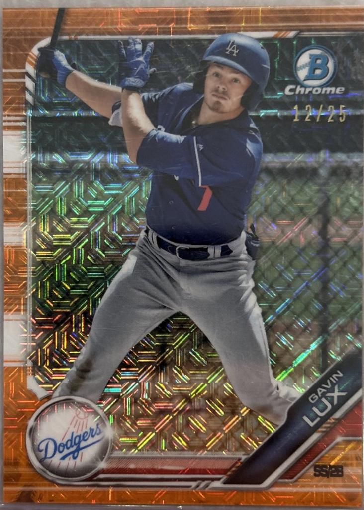 Gavin Lux [Orange Refractor] #BCP-130