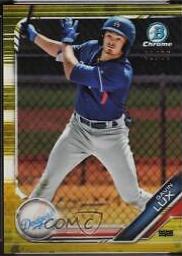 Gavin Lux [Yellow Refractor] #BCP-130