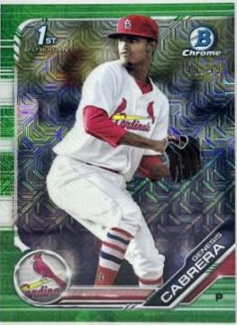 Genesis Cabrera [Green Refractor] #BCP-142