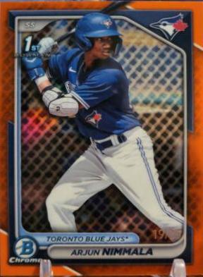 Genesis Cabrera [Orange Refractor] #BCP-142