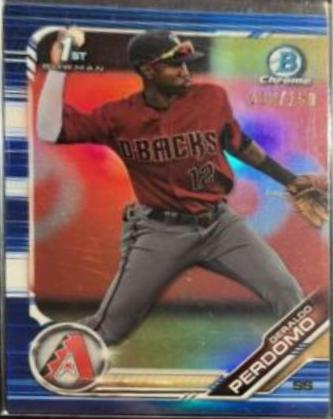 Geraldo Perdomo [Blue Refractor] #BCP-191