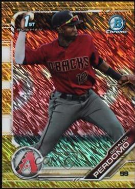 Geraldo Perdomo [Gold Refractor] #BCP-191