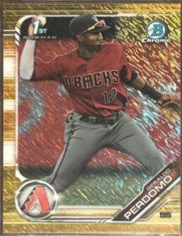 Geraldo Perdomo [Gold Shimmer Refractor] #BCP-191