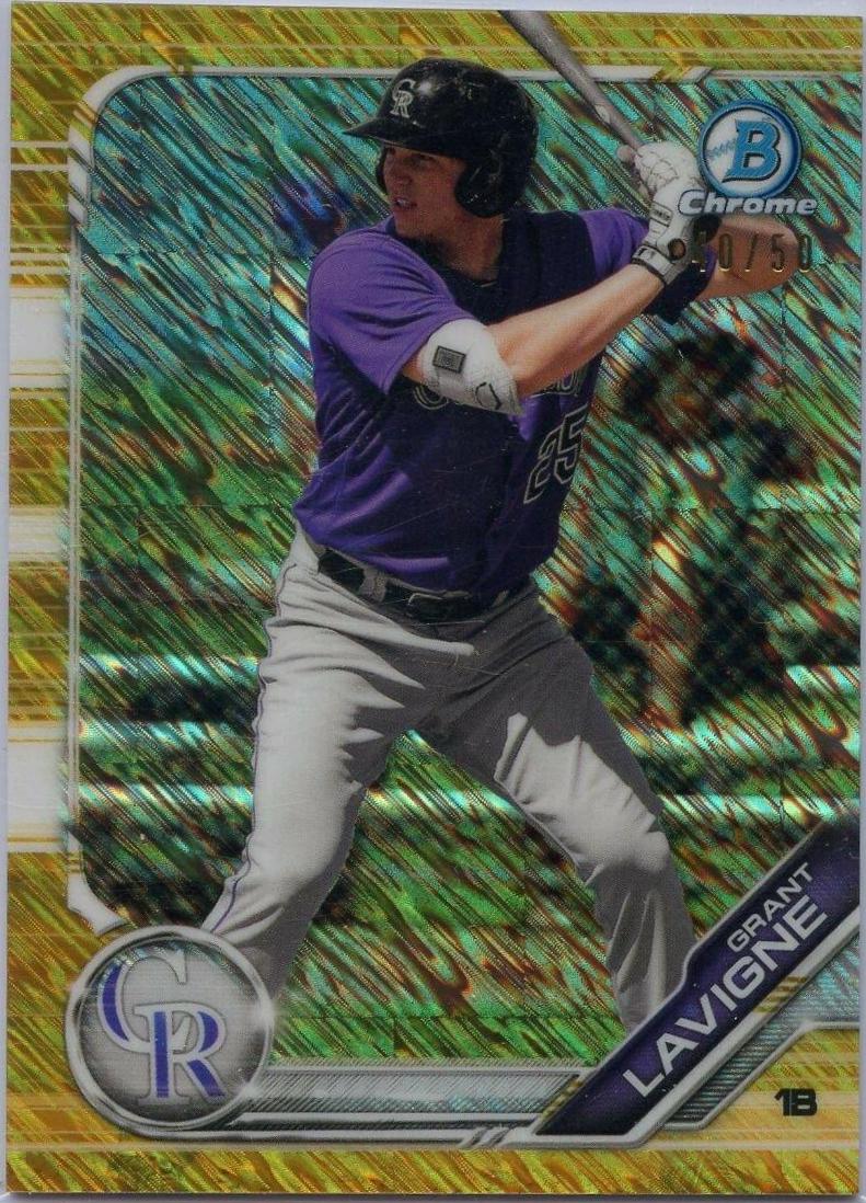 Grant Lavigne [Gold Shimmer Refractor] #BCP-226