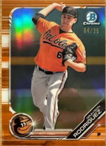 Grayson Rodriguez [Orange Refractor] #BCP-181