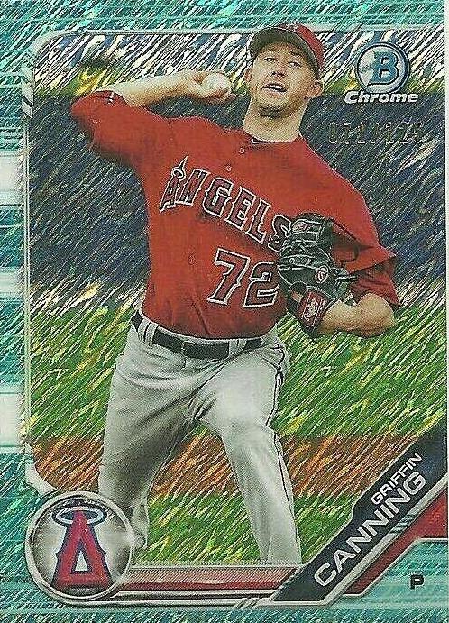 Griffin Canning [Aqua Shimmer Refractor] #BCP-48