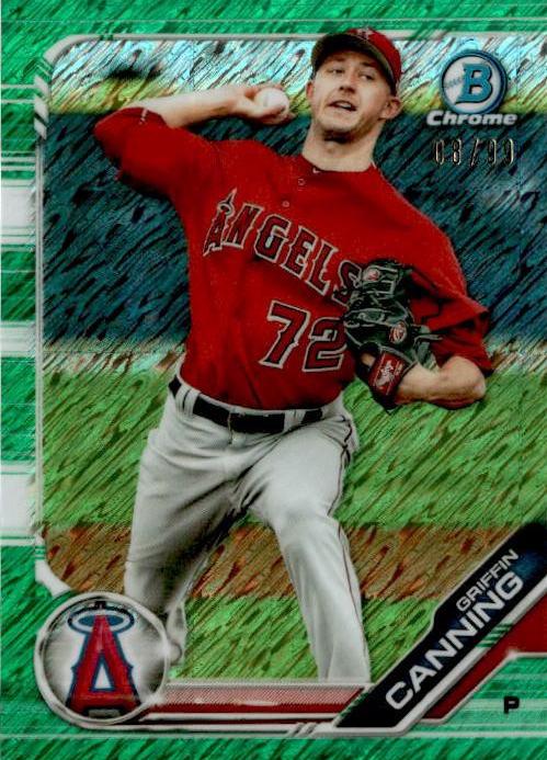 Griffin Canning [Green Shimmer Refractor] #BCP-48