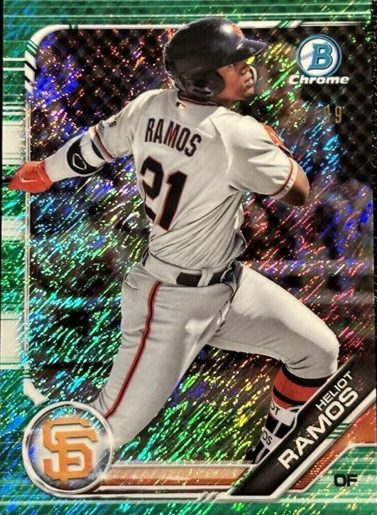 Heliot Ramos [Green Shimmer Refractor] #BCP-83