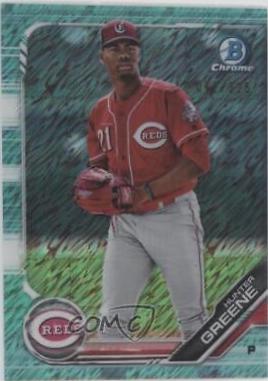 Hunter Greene [Aqua Shimmer Refractor] #BCP-51