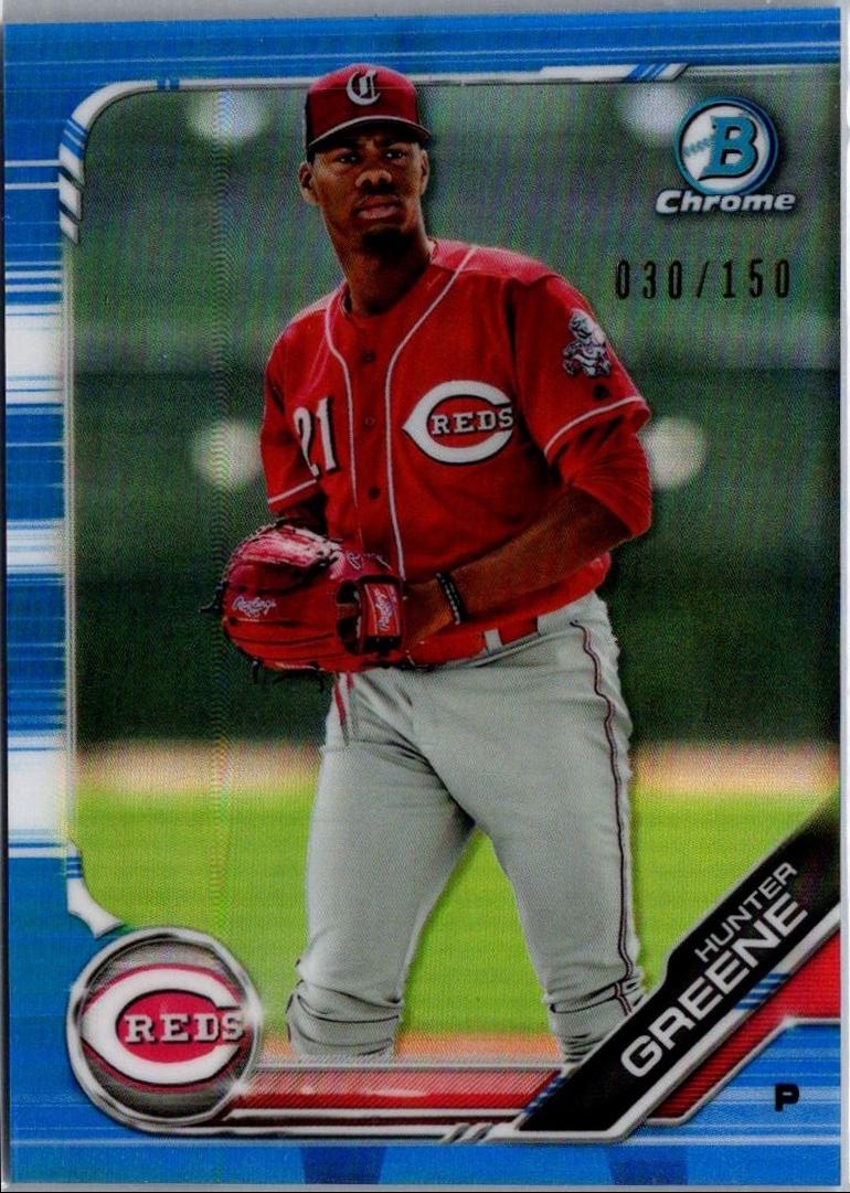 Hunter Greene [Blue Refractor] #BCP-51