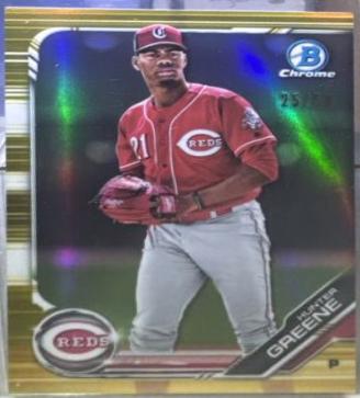 Hunter Greene [Gold Refractor] #BCP-51