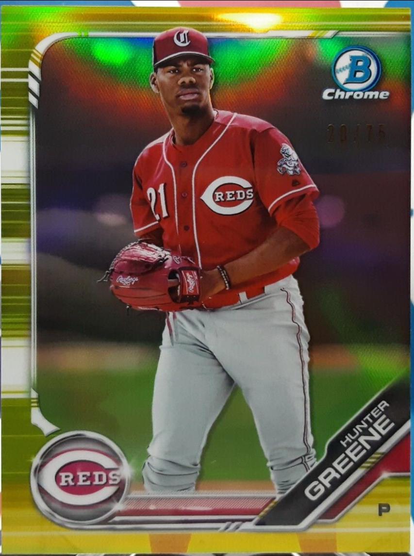 Hunter Greene [Yellow Refractor] #BCP-51