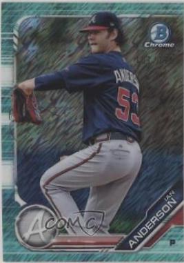 Ian Anderson [Aqua Shimmer Refractor] #BCP-47