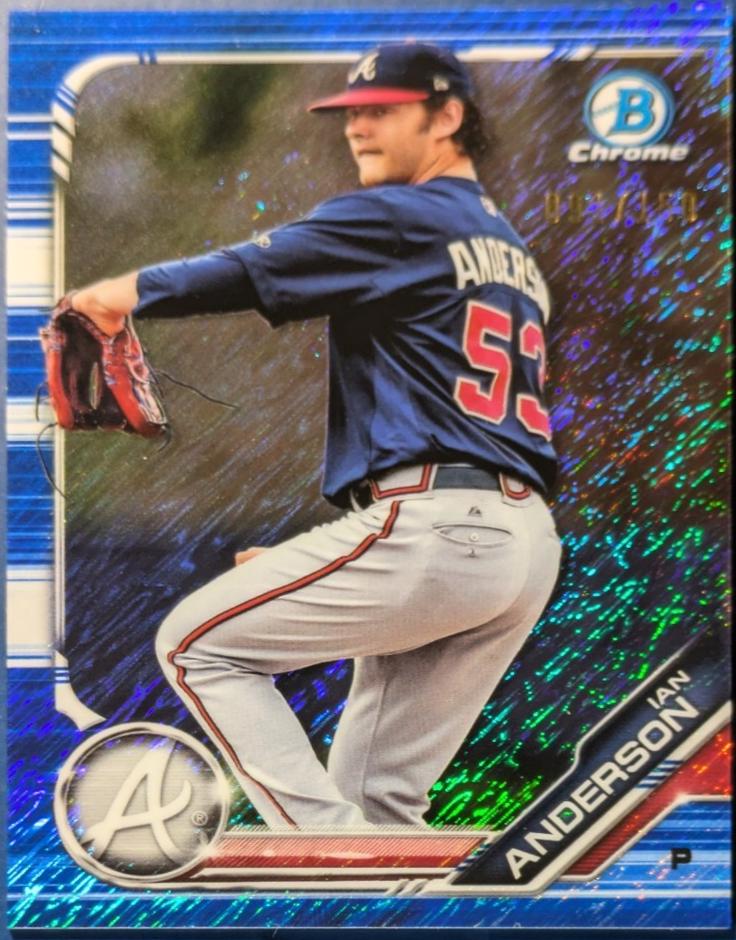 Ian Anderson [Blue Shimmer Refractor] #BCP-47