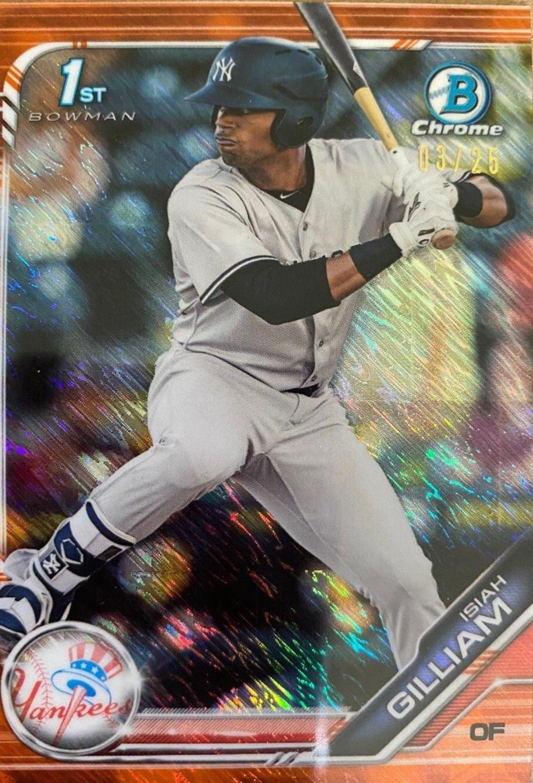 Isiah Gilliam [Orange Refractor] #BCP-204