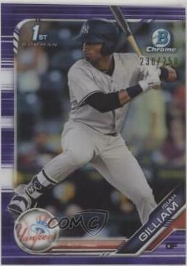 Isiah Gilliam [Purple Refractor] #BCP-204