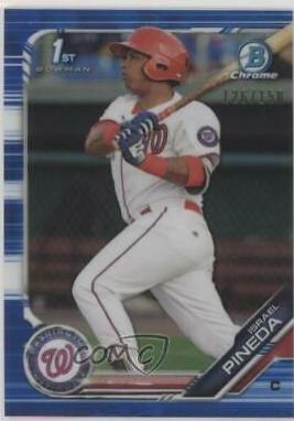 Israel Pineda [Blue Refractor] #BCP-247