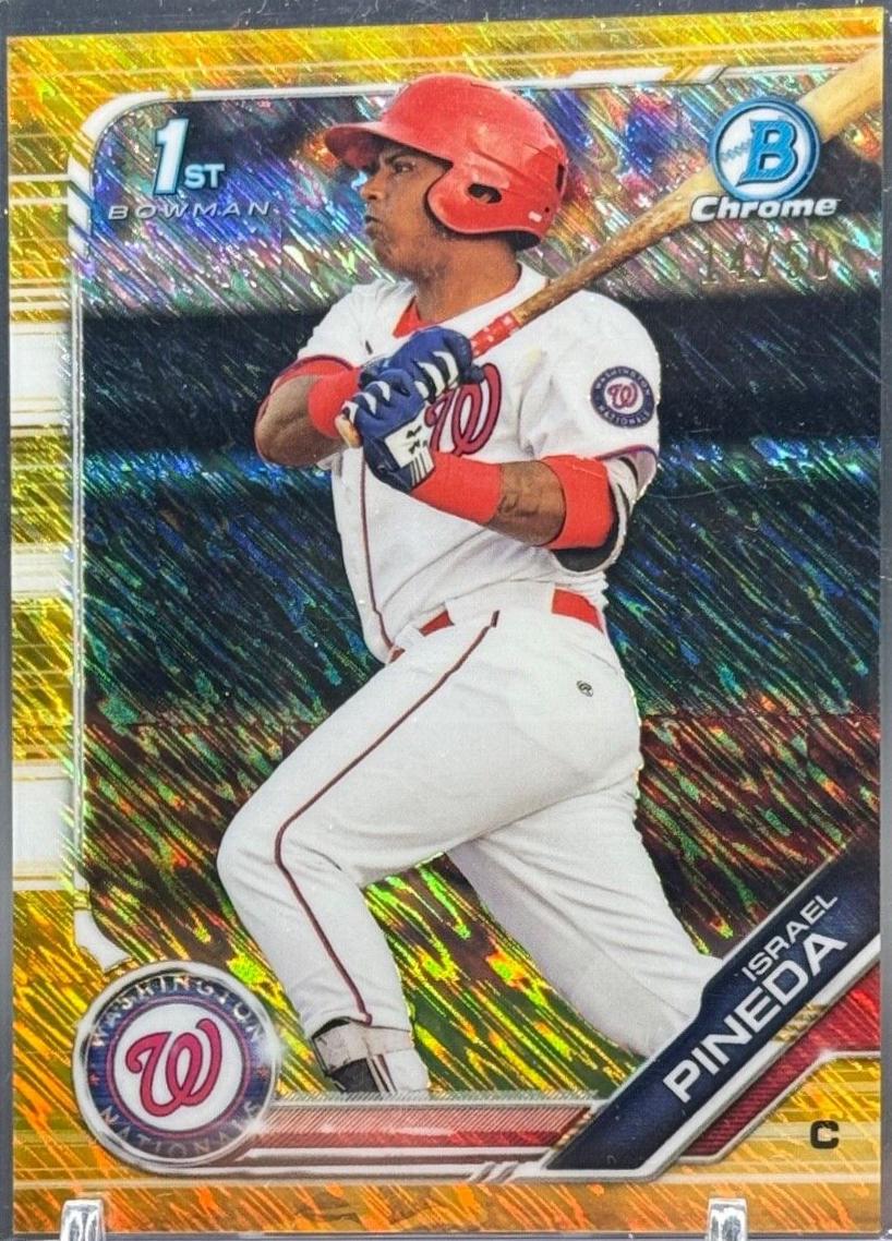 Israel Pineda [Gold Refractor] #BCP-247