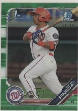 Israel Pineda [Green Refractor] #BCP-247