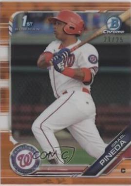 Israel Pineda [Orange Refractor] #BCP-247
