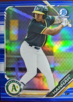 Jameson Hannah [Blue Refractor] #BCP-198