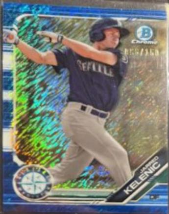 Jarred Kelenic [Blue Shimmer Refractor] #BCP-13