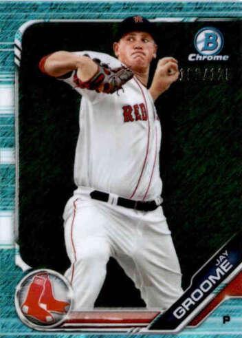 Jay Groome [Aqua Shimmer Refractor] #BCP-27