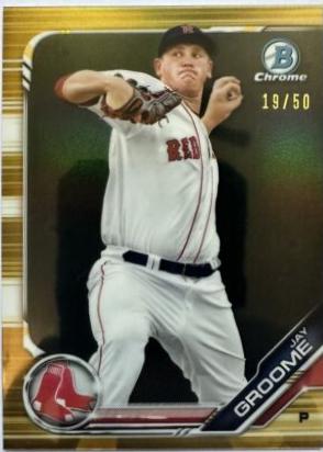 Jay Groome [Gold Shimmer Refractor] #BCP-27