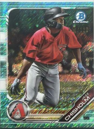 Jazz Chisholm [Aqua Shimmer Refractor] #BCP-61