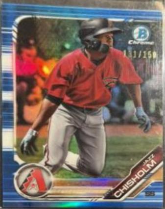 Jazz Chisholm [Blue Refractor] #BCP-61