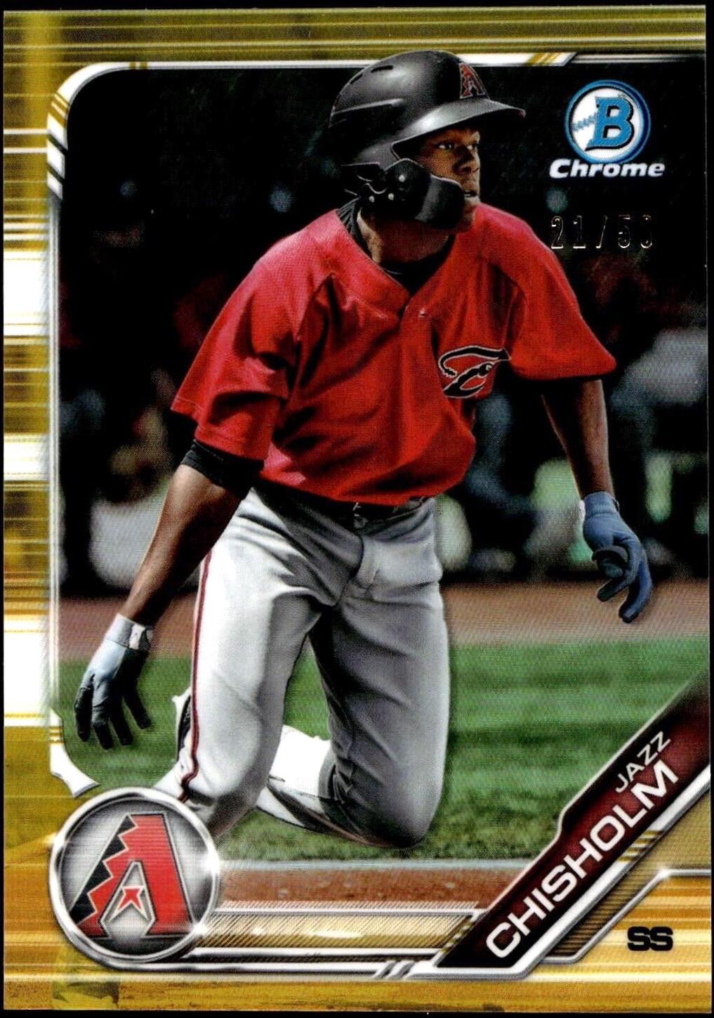 Jazz Chisholm [Gold Refractor] #BCP-61