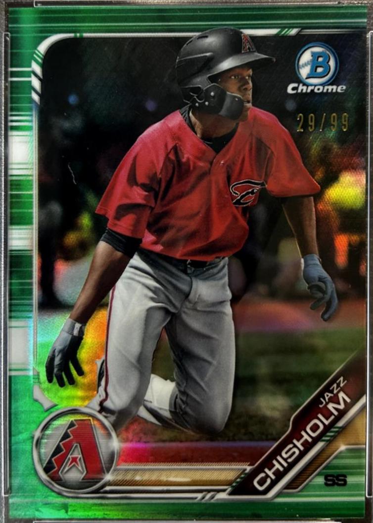 Jazz Chisholm [Green Refractor] #BCP-61