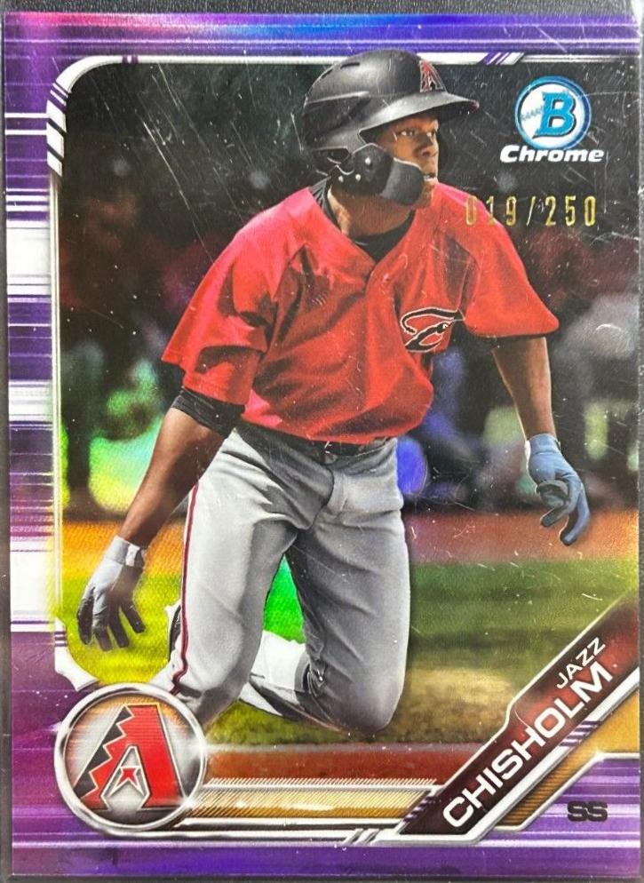 Jazz Chisholm [Purple Refractor] #BCP-61