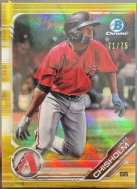 Jazz Chisholm [Yellow Refractor] #BCP-61