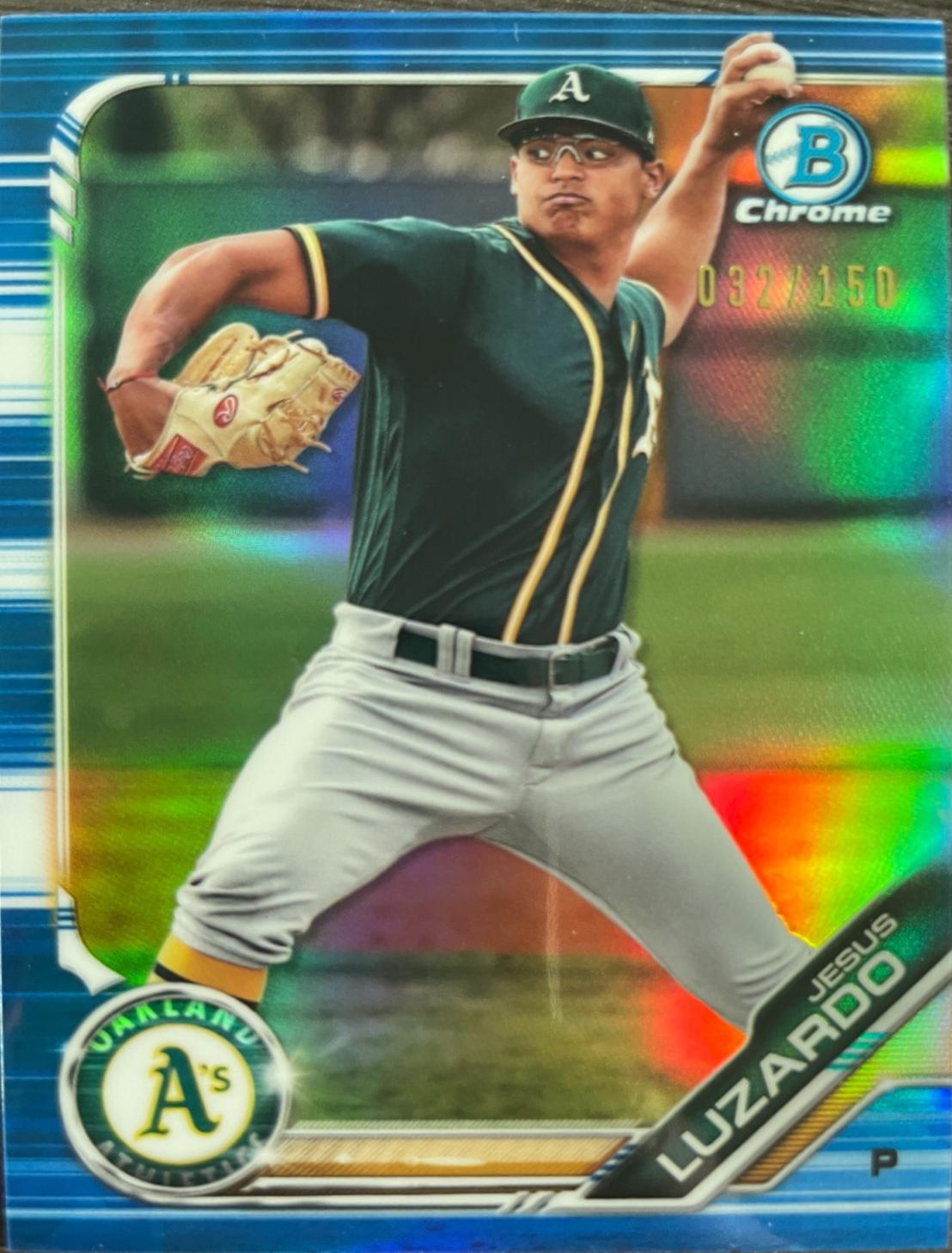 Jesus Luzardo [Blue Refractor] #BCP-96