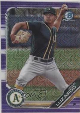 Jesus Luzardo [Purple Refractor] #BCP-96