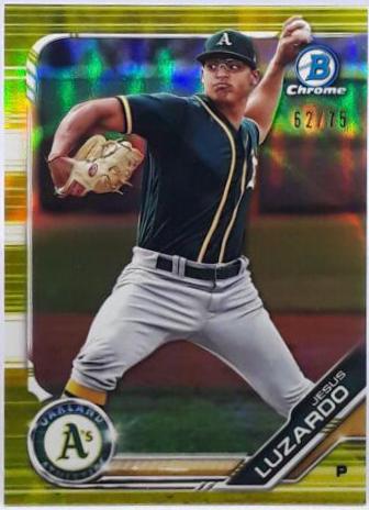 Jesus Luzardo [Yellow Refractor] #BCP-96