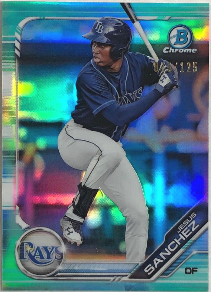 Jesus Sanchez [Aqua Refractor] #BCP-135
