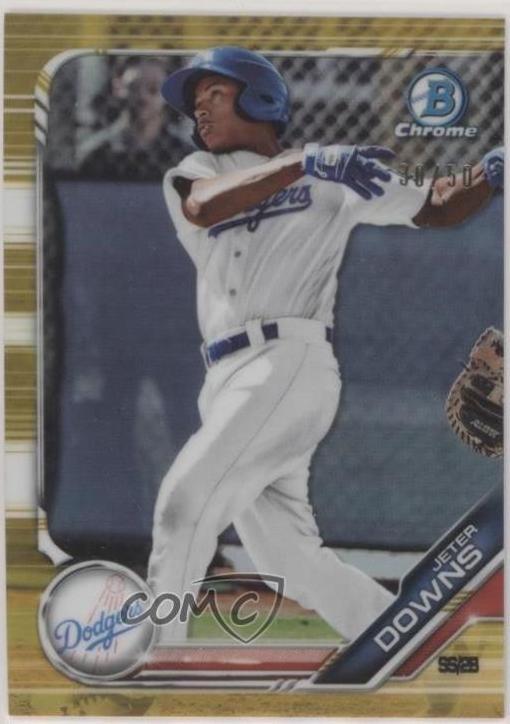 Jeter Downs [Gold Refractor] #BCP-115