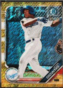 Jeter Downs [Gold Shimmer Refractor] #BCP-115
